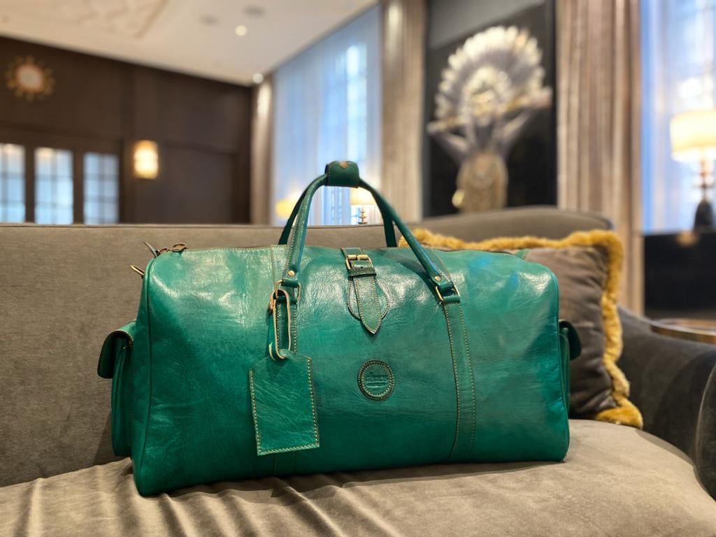 PRE-ORDER SALE | The Weekender - Emerald Green Deuce Premium Duffle Bag